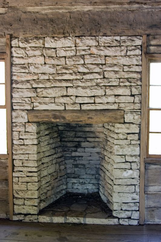 Stone Chimney Installation detail